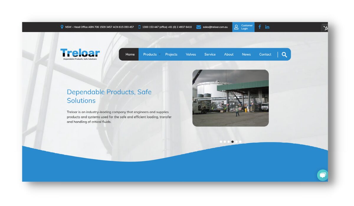 Treloar website