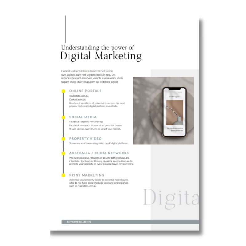 Ray White Sales Proposal